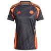 Virallinen pelipaita Kolumbia Vieras 2024 Lyhythihainen - Naisten
